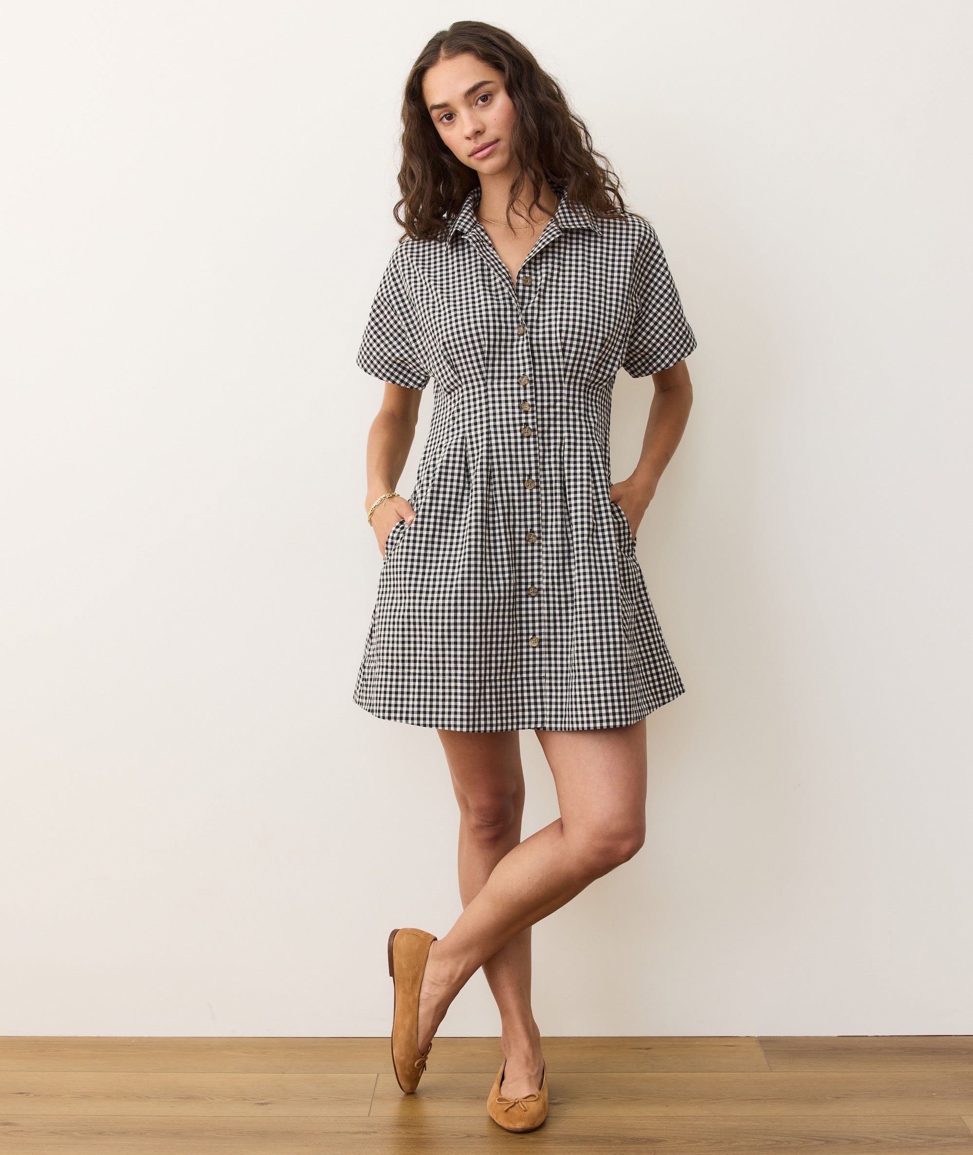 Arden Mini Shirt Dress