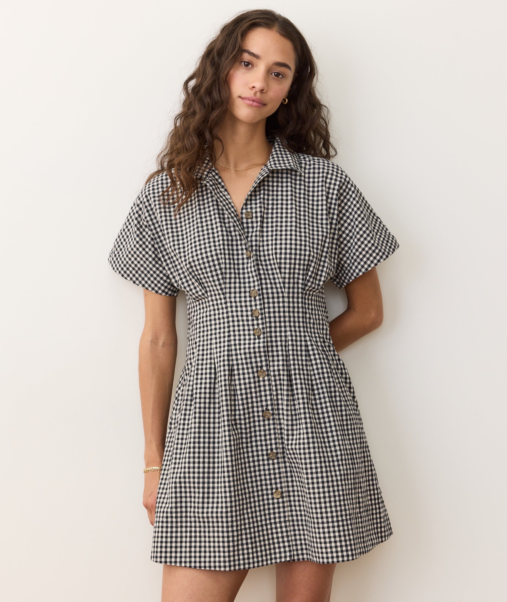 Arden Mini Shirt Dress