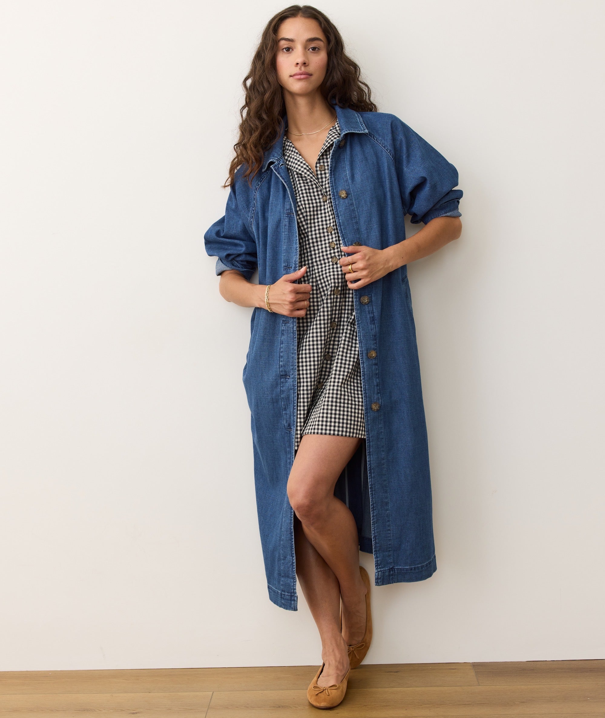Arden Mini Shirt Dress