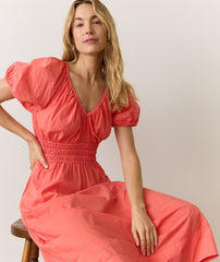 Emery Poplin Midi Dress