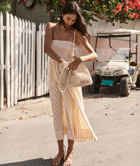 Sutton Strapless Maxi  Dress