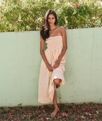 Sutton Strapless Maxi  Dress