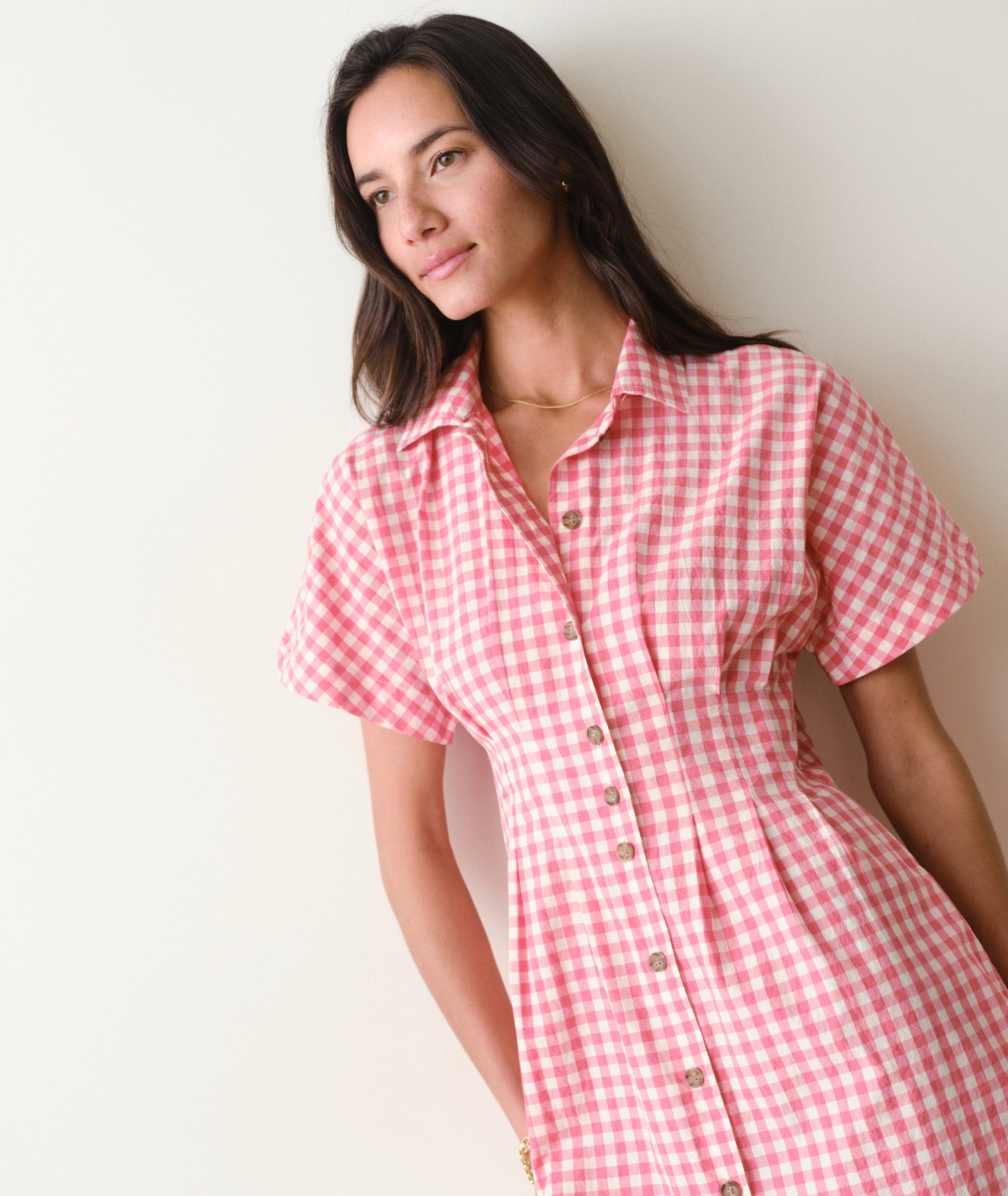 Arden Mini Shirt Dress