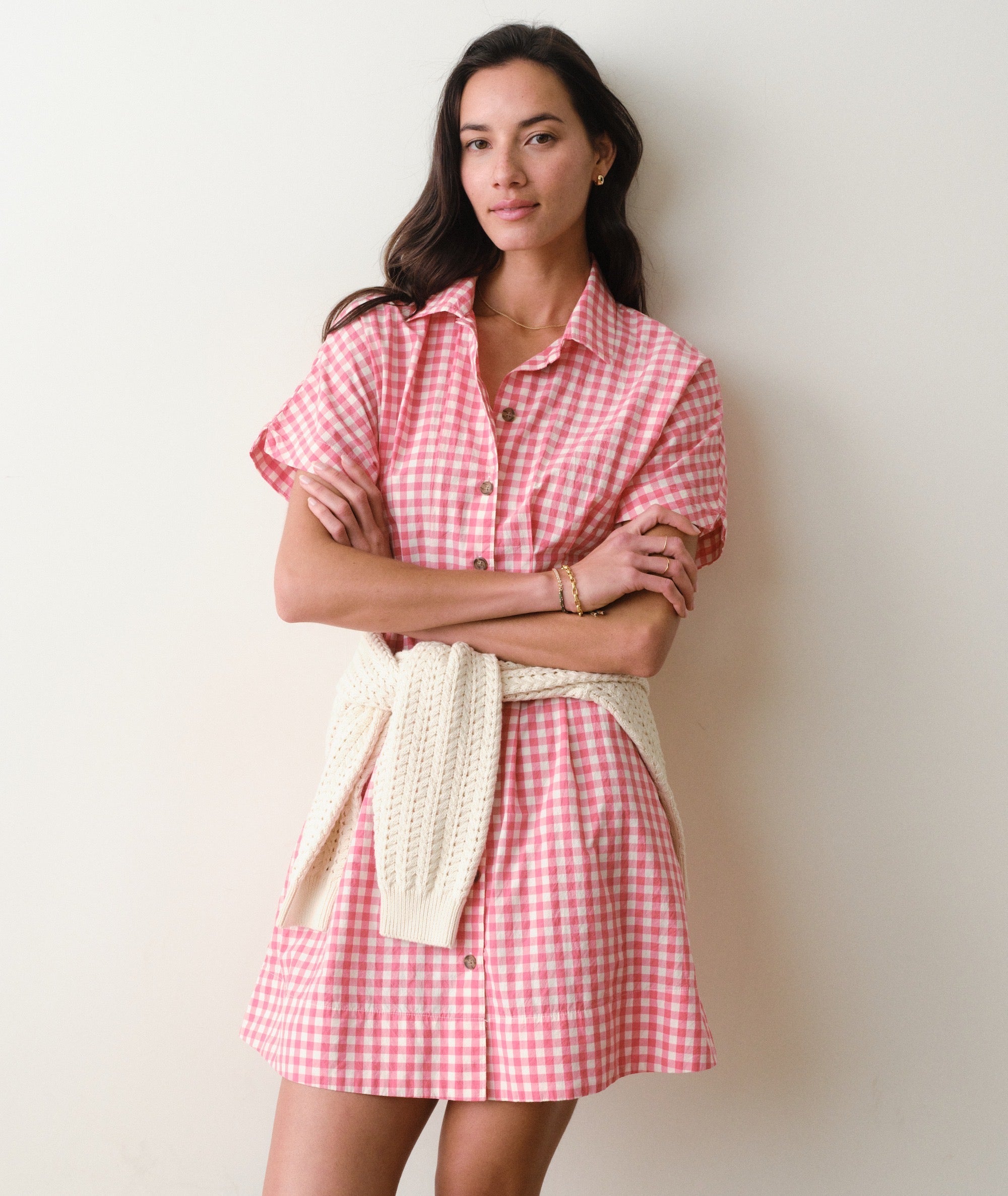 Arden Mini Shirt Dress