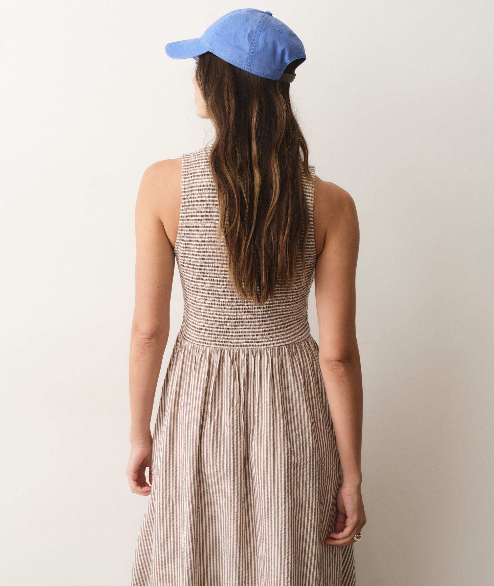 Darcy Seersucker Maxi Dress