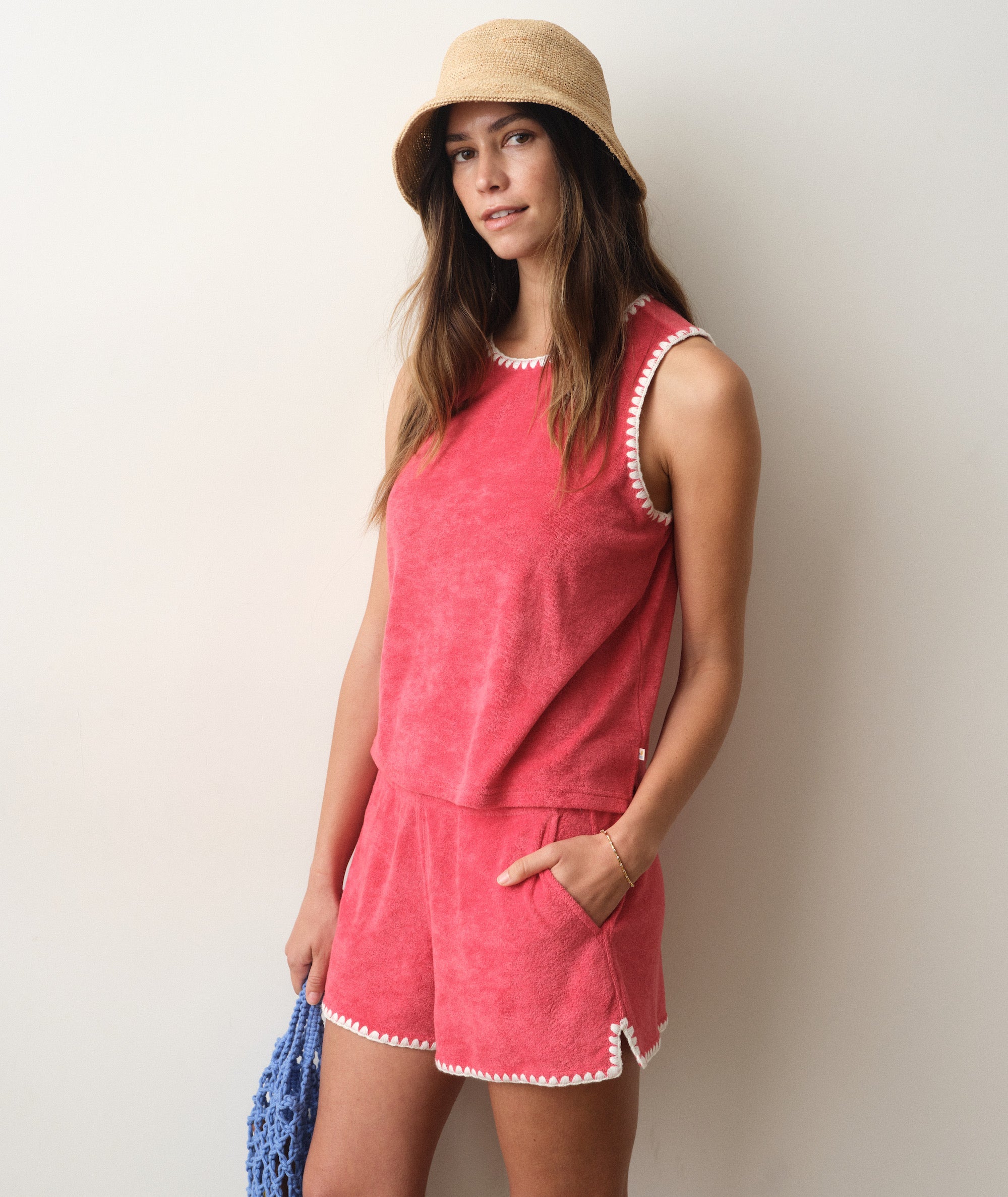 Beach Terry Shell Tank