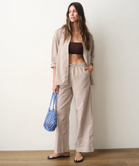 Josie Seersucker Drawstring Pant
