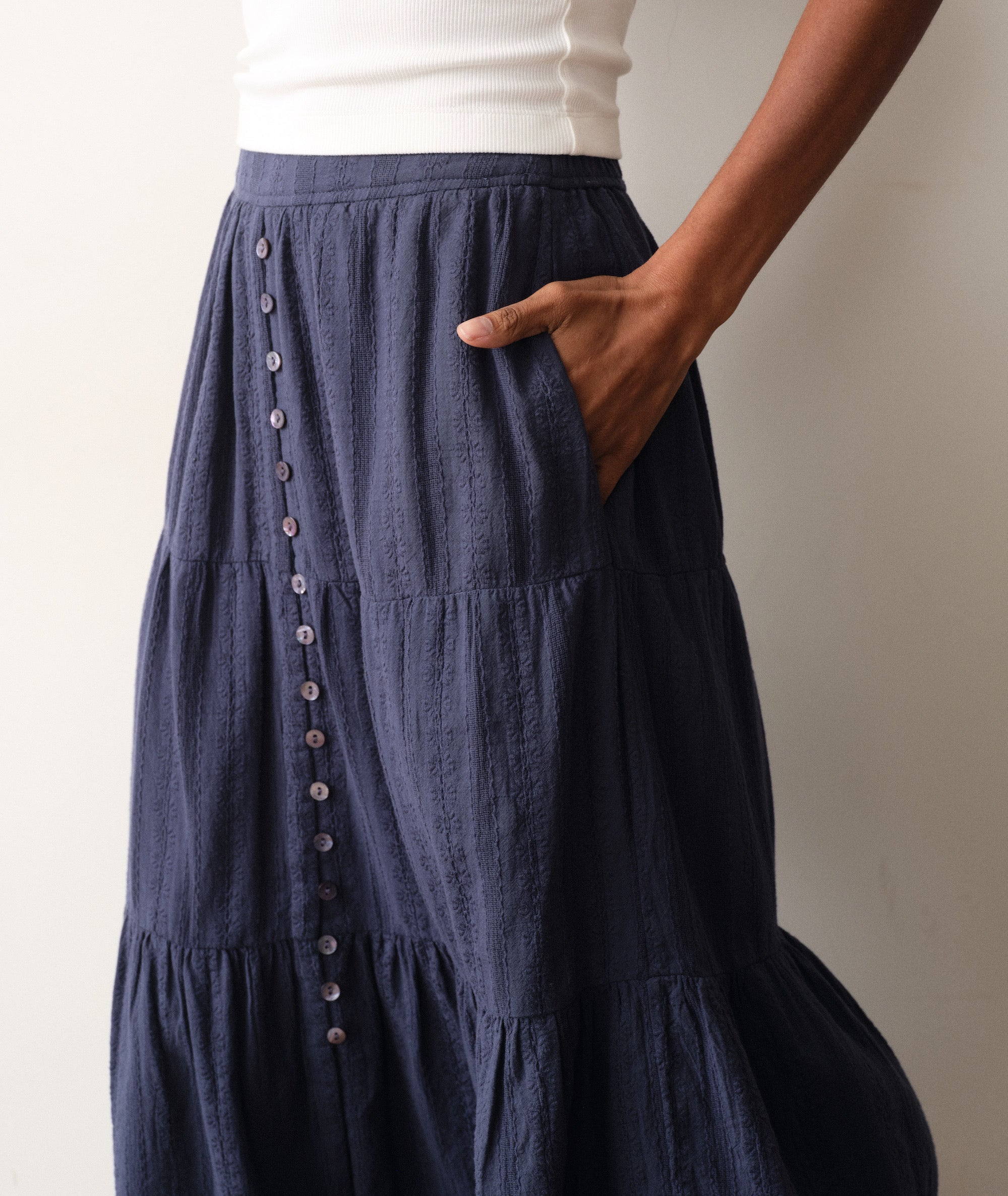 Lana Button-Through Skirt