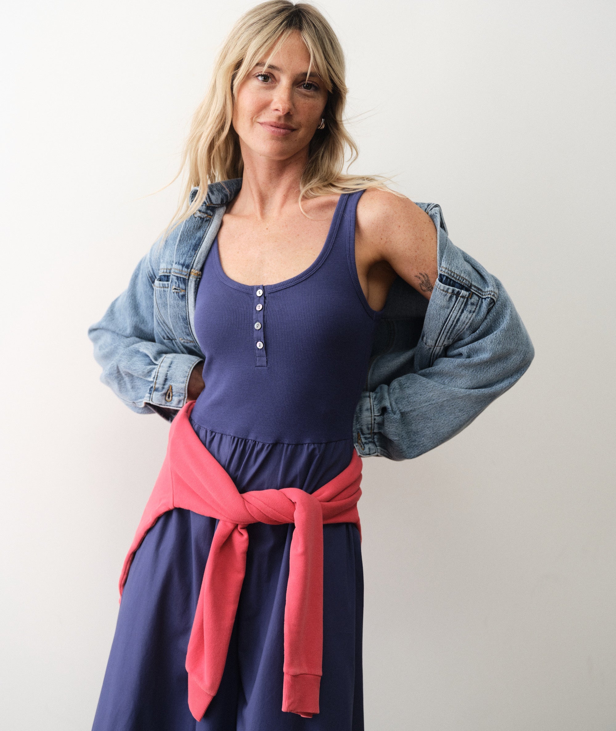Lexi Rib Split Dress