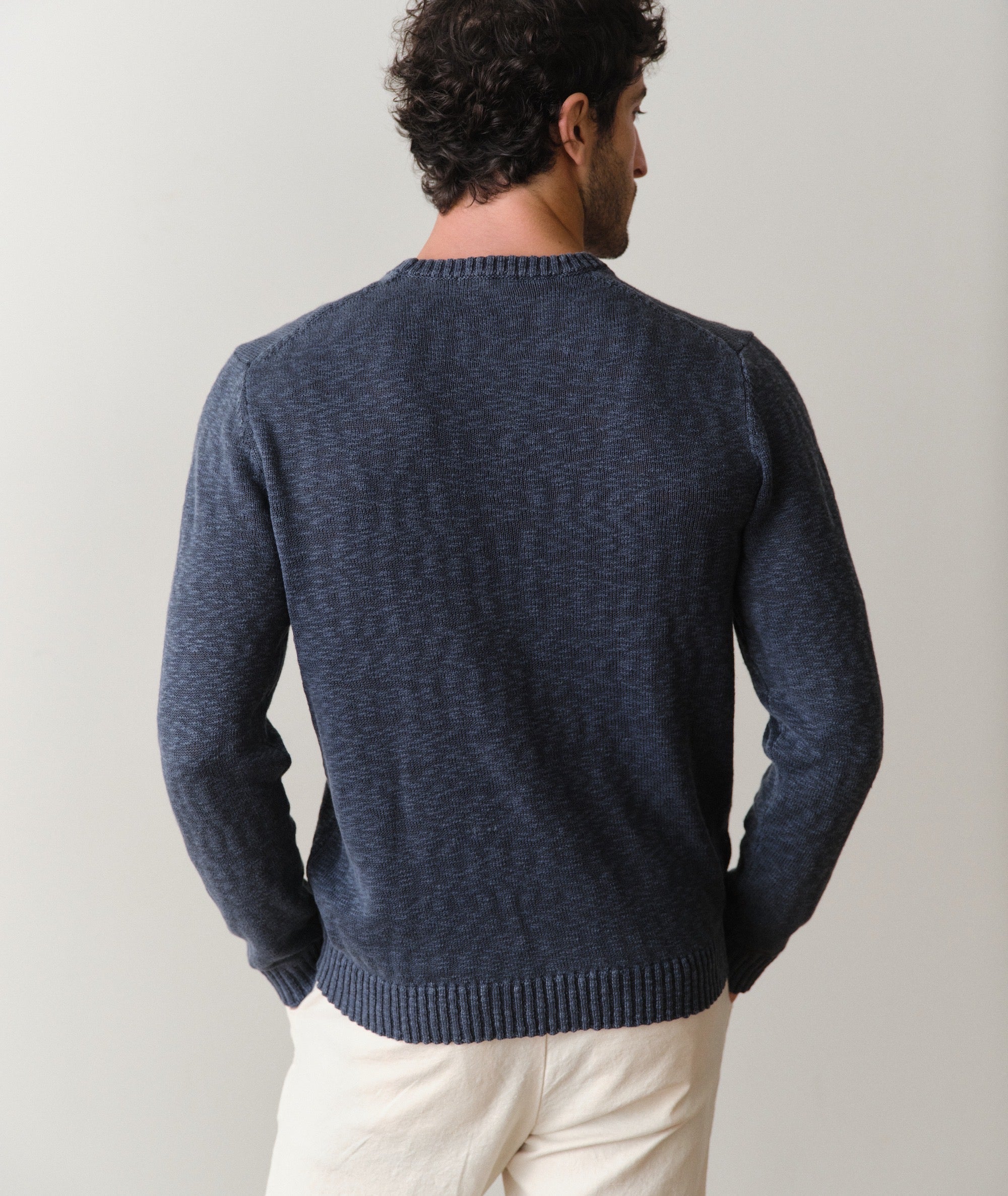 Slub Crew Sweater