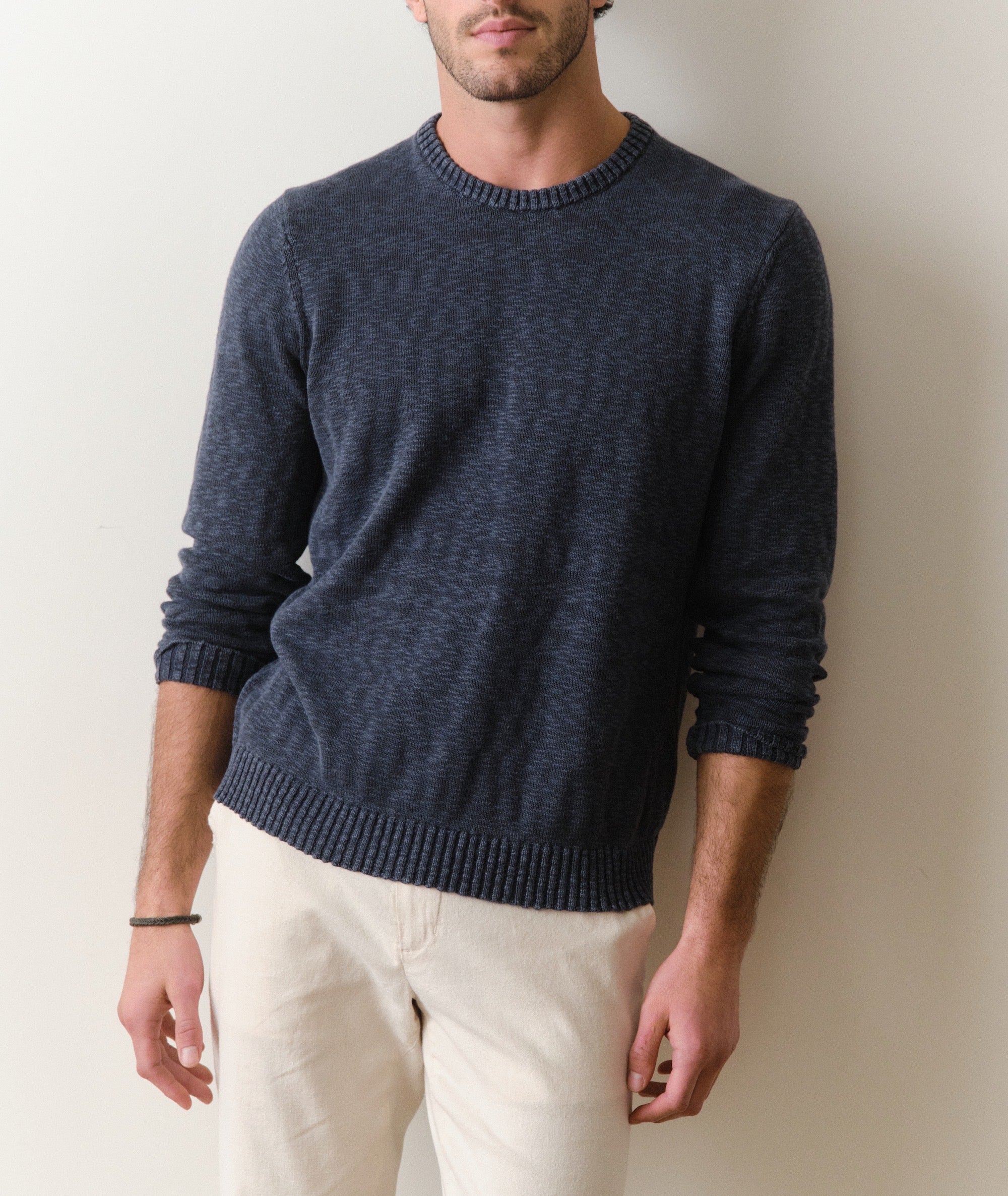 Slub Crew Sweater