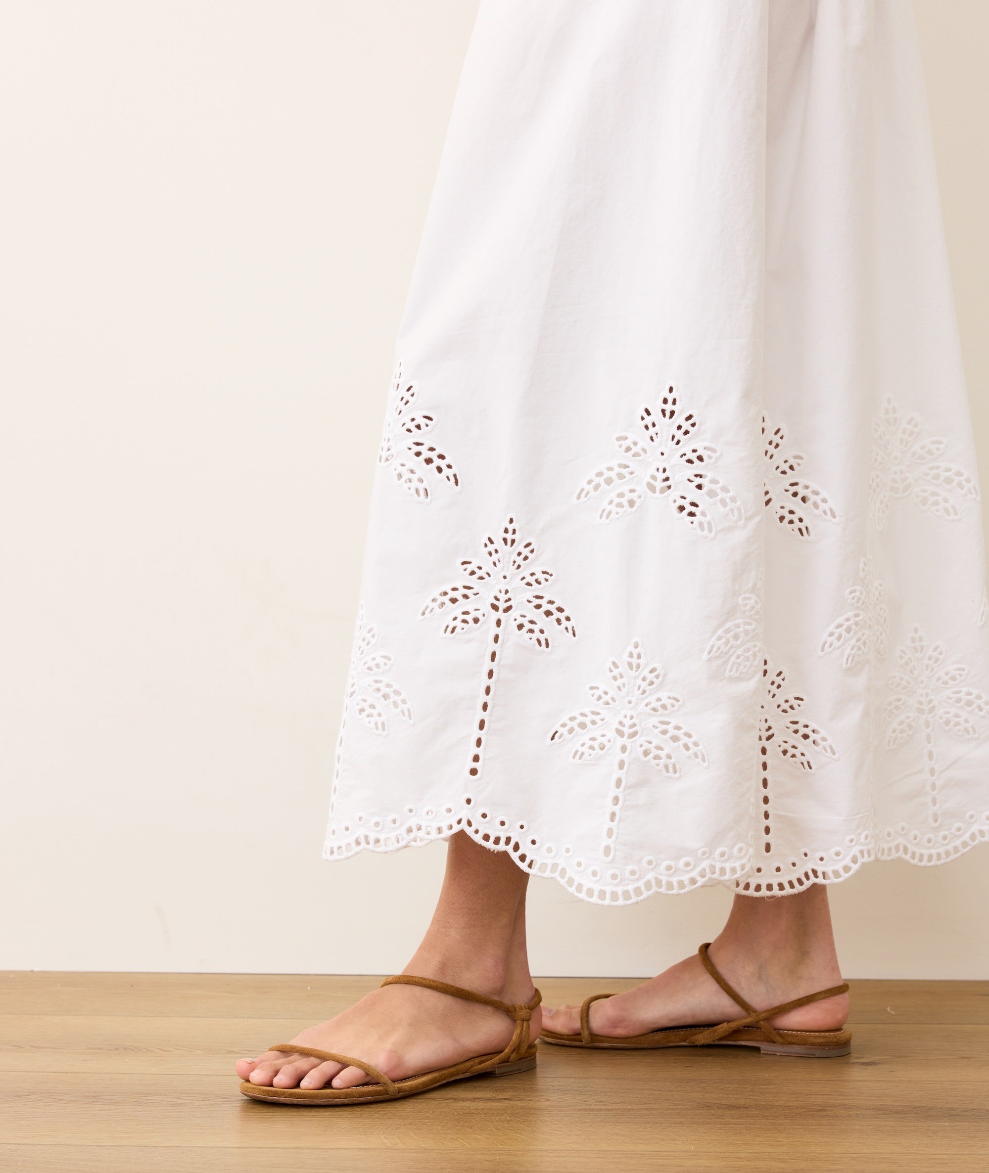 Selene Eyelet Maxi Dress