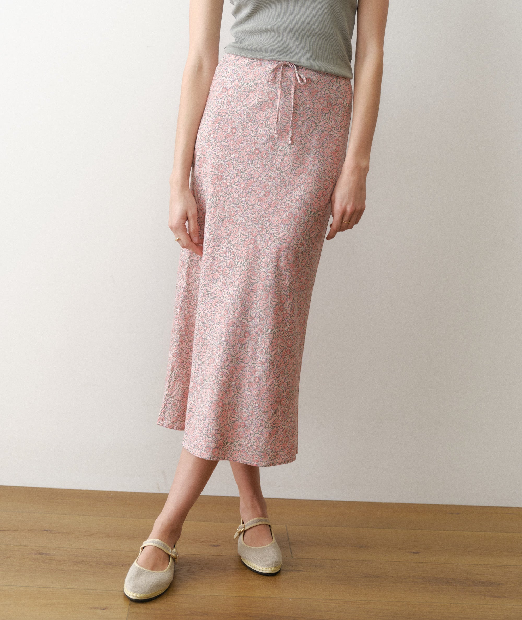 Avery Hemp Midi Skirt