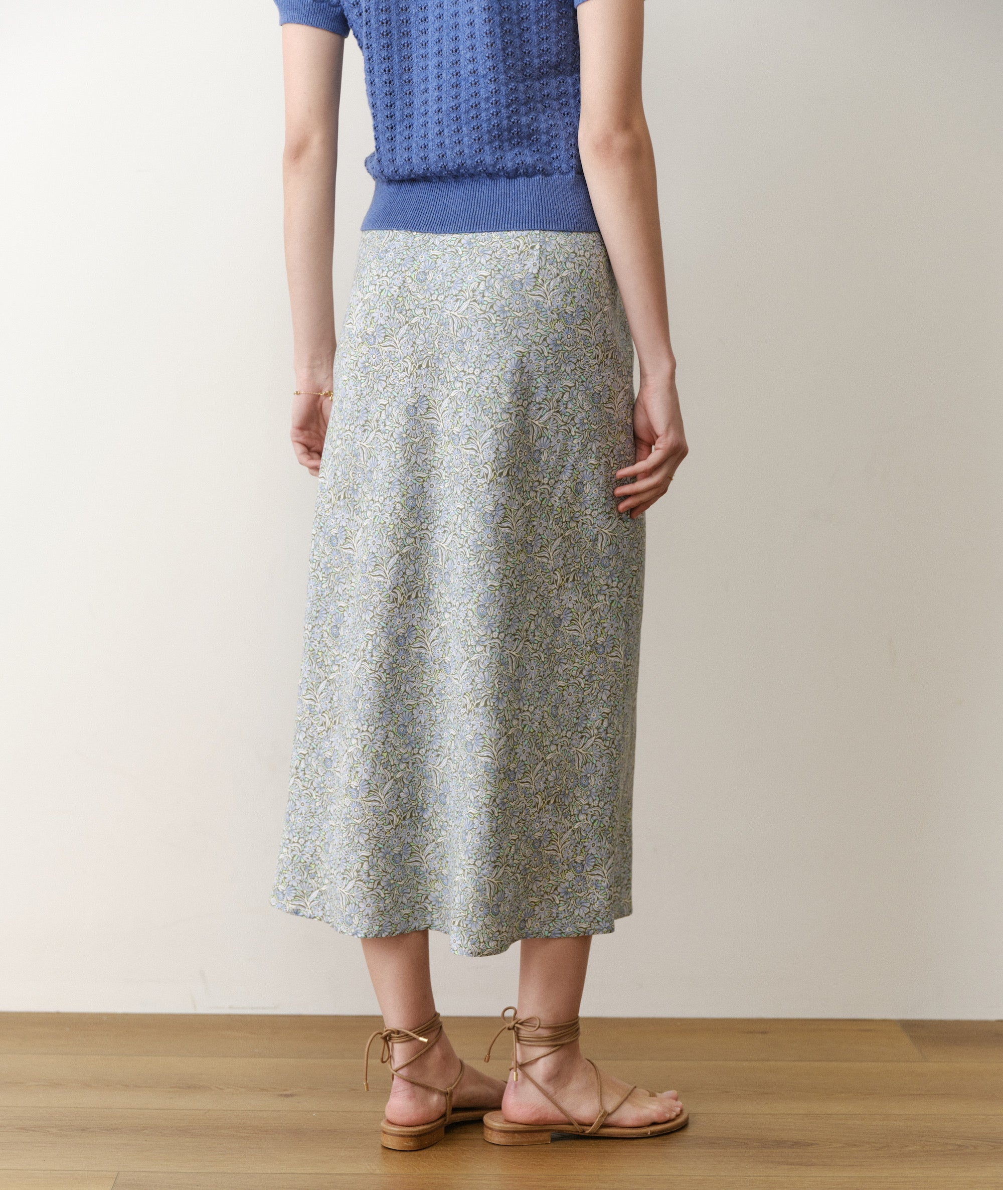 Avery Hemp Midi Skirt