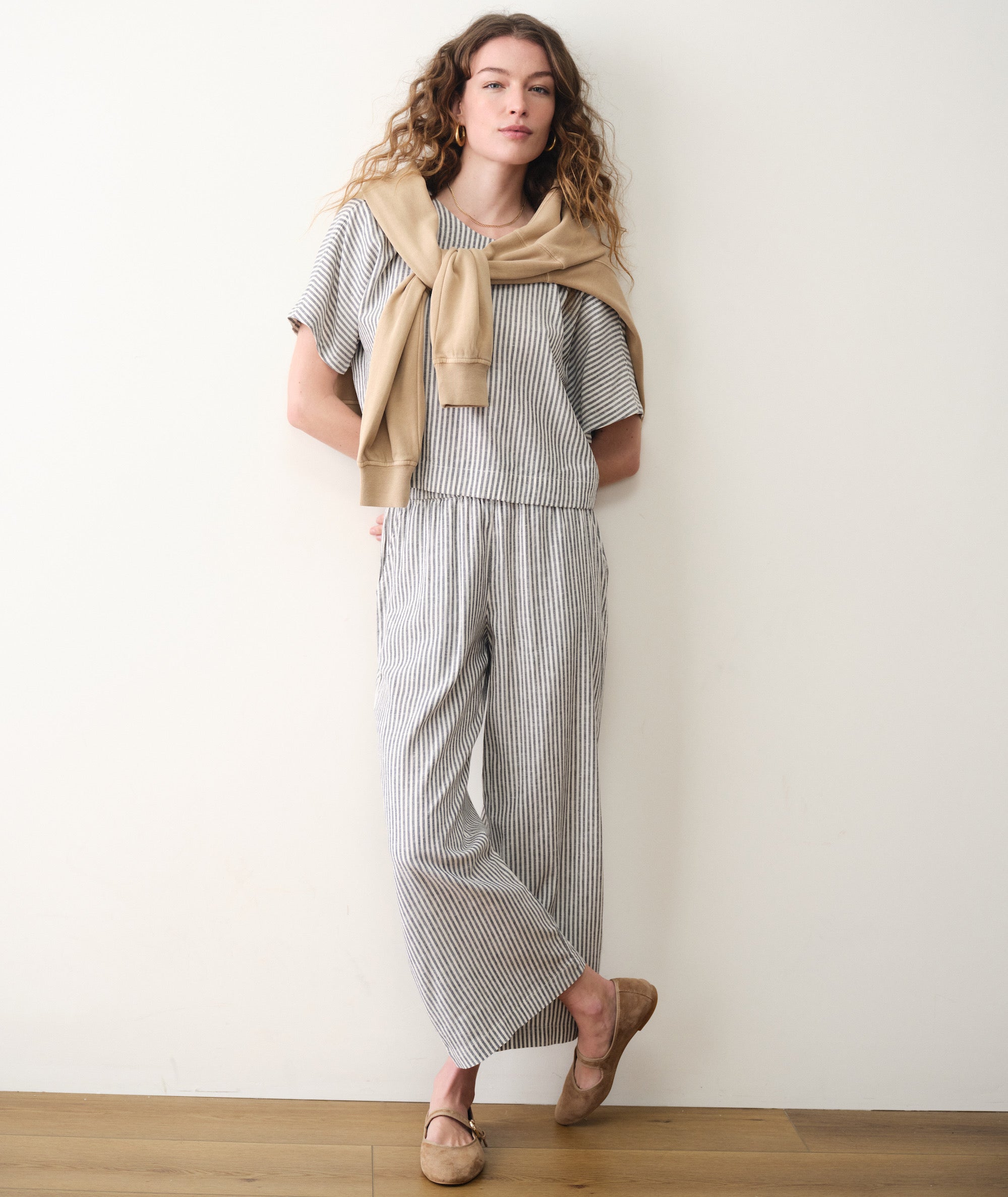 Allison Hemp Crop Trouser