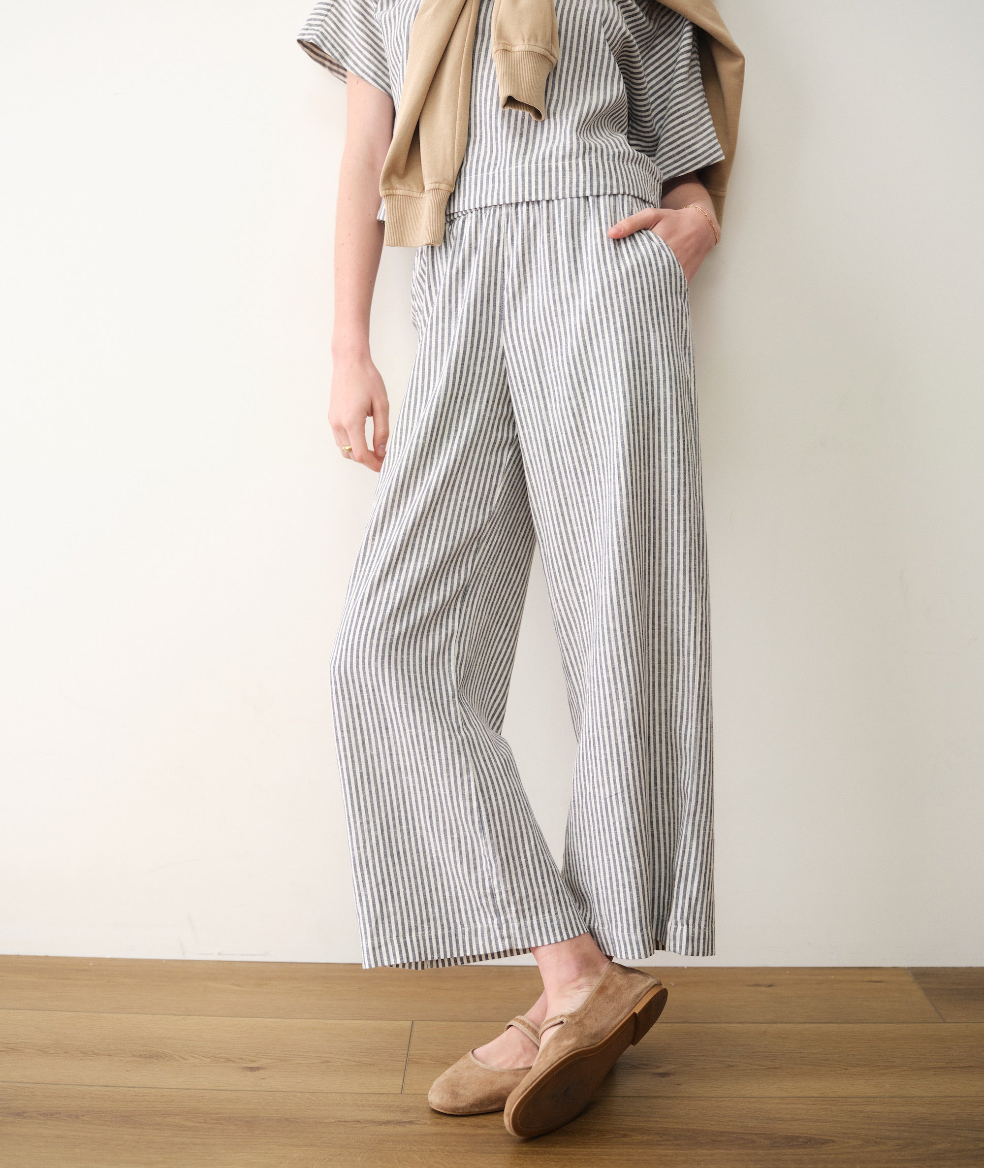Allison Hemp Crop Trouser