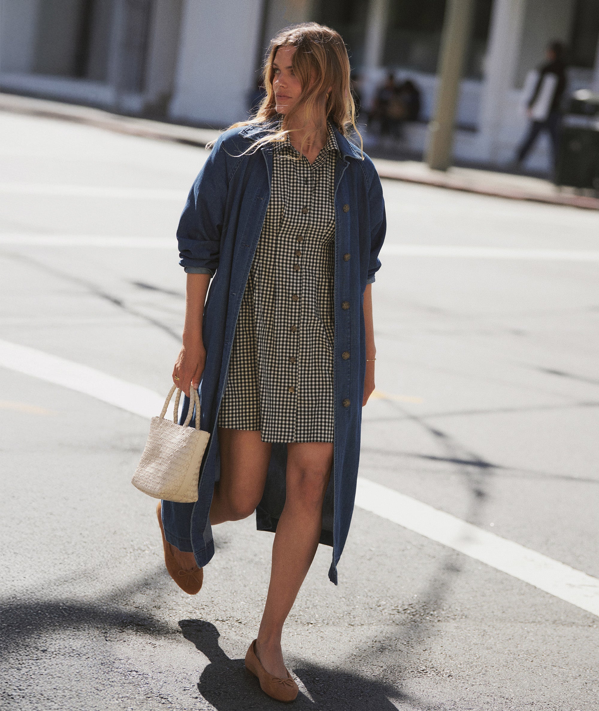 Arden Mini Shirt Dress